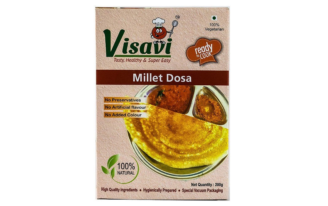 Visavi Millet Dosa    Box  200 grams